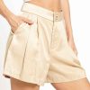 Women Sans Souci Shorts | Elastic Waist Band Pleated Shorts