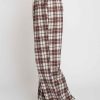 Women Sans Souci Pants | Plaid Flannel Pants