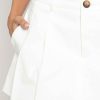 Women Sans Souci Skirts | Raw Edge Pleated Skort