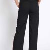 Women Sans Souci Pants | Paper Bag Side Stripe Pants Black