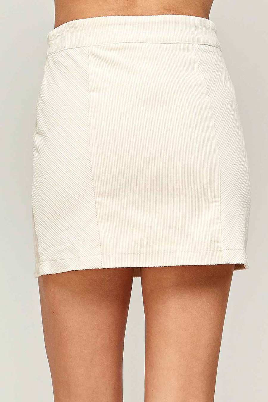 Women Sans Souci Skirts | Corduroy Mini Skirt