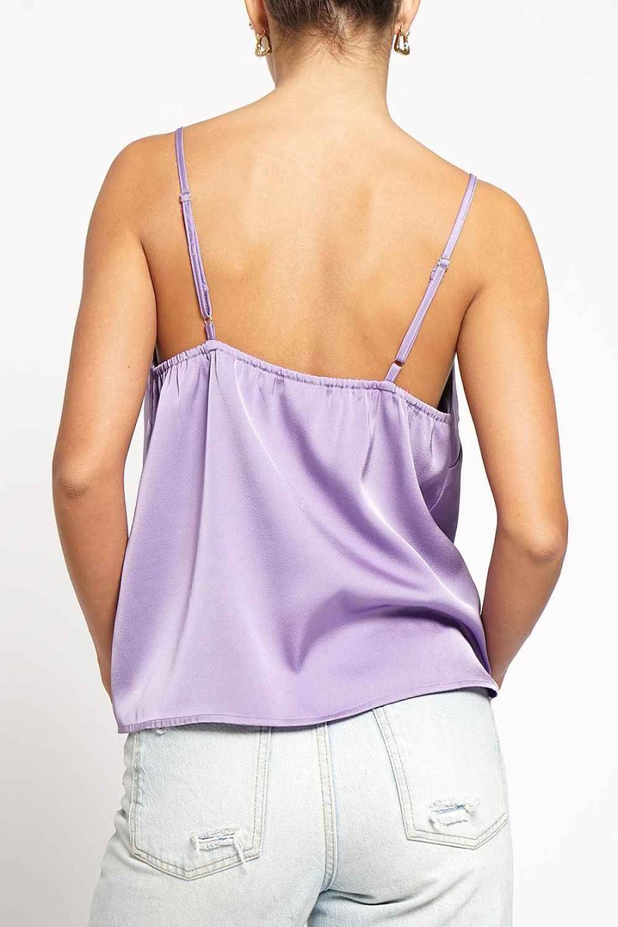 Women Sans Souci Sleeveless Tops | Satin Cami