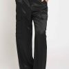 Women Sans Souci Pants | Satin Cargo Pants