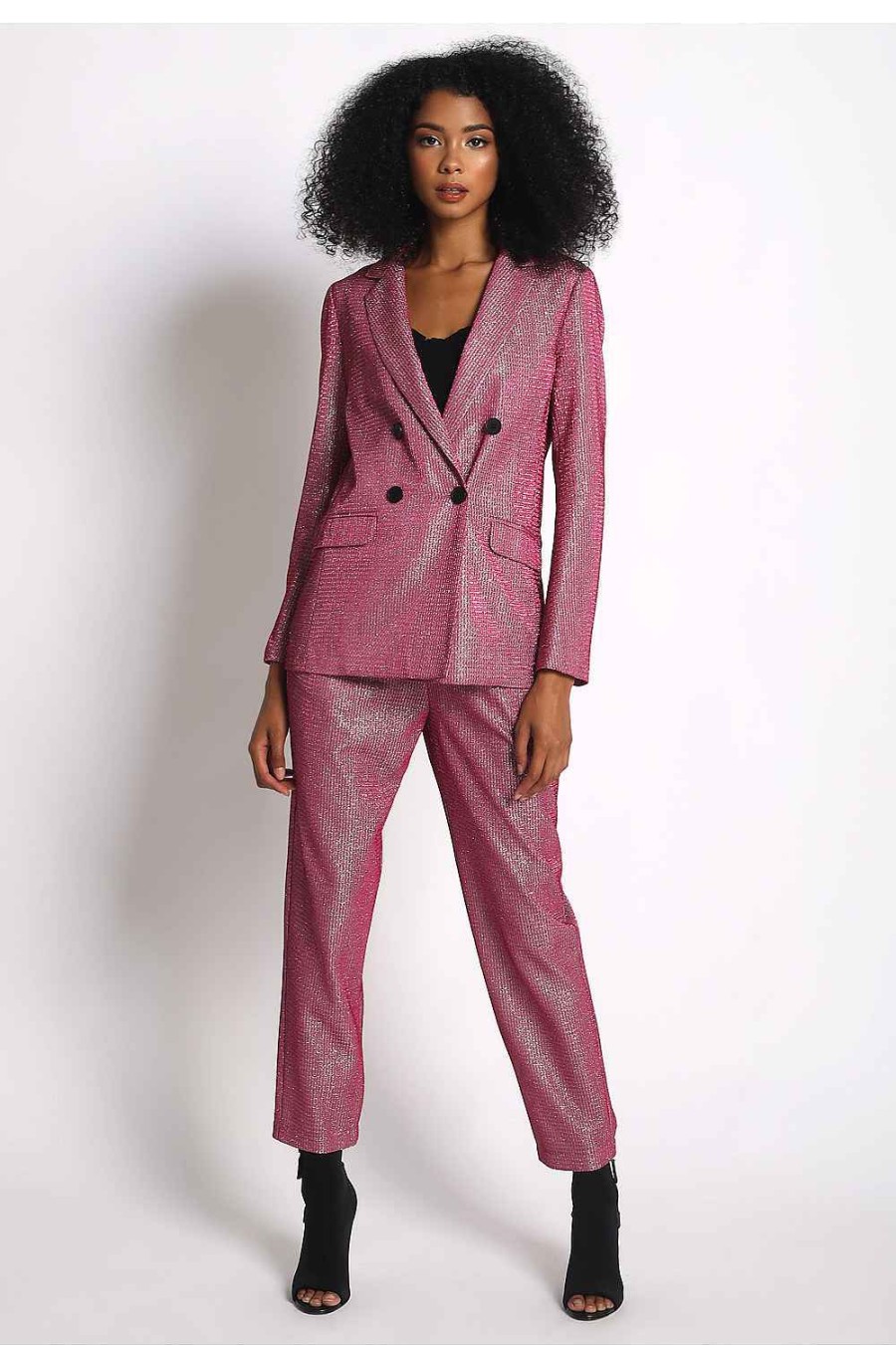 Women Sans Souci Jackets | Metallic Blazer