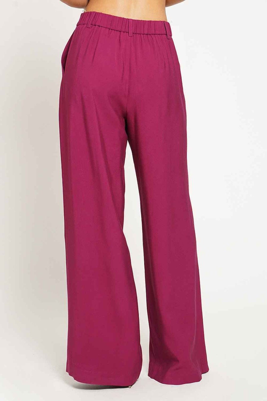 Women Sans Souci Pants | Double Pleated Front Trouser