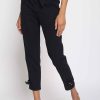 Women Sans Souci Pants | High Waist Adjustable Pants Black