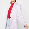 Women Sans Souci Jackets | Oversized Single Blazer Lavender