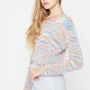 Women Sans Souci Long Sleeve Tops | Space Dye Sweater