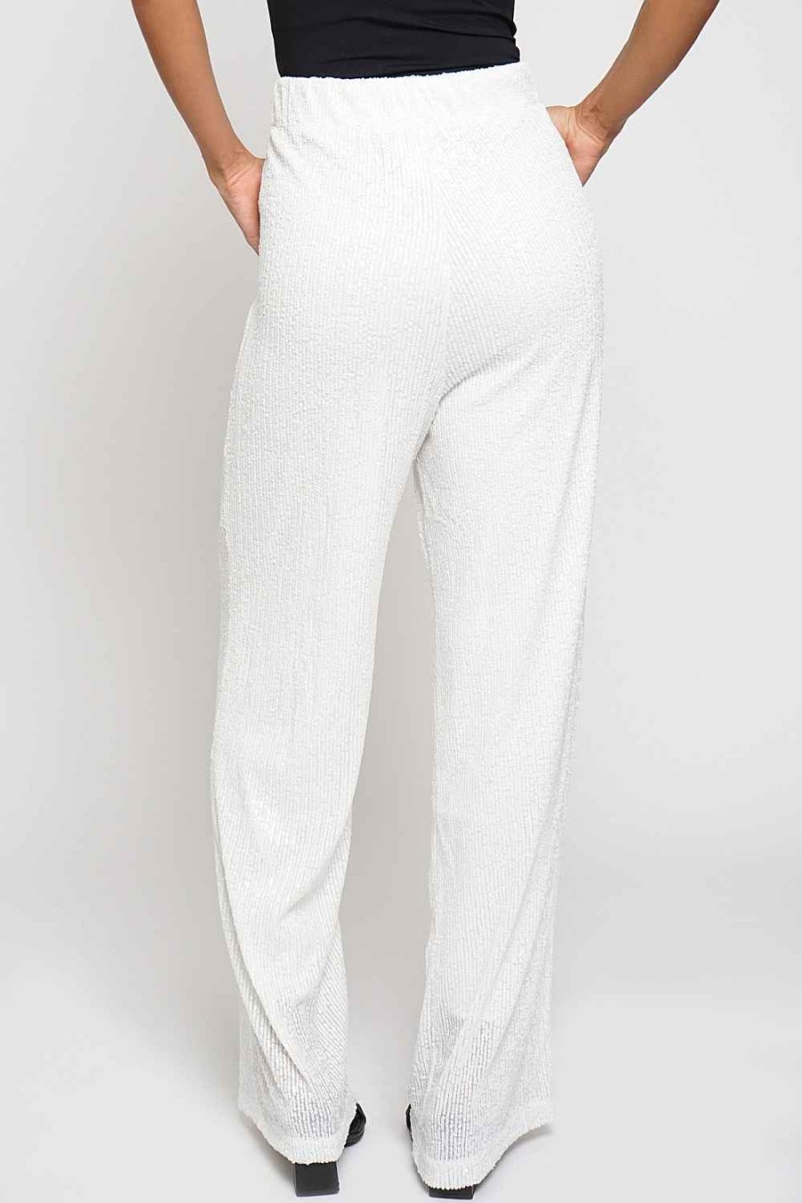 Women Sans Souci | Sequin Full Pants