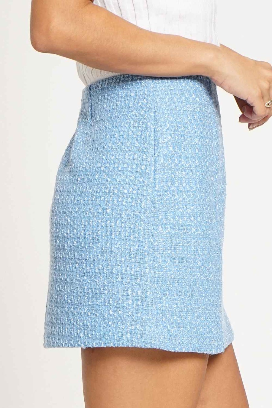 Women Sans Souci | Boucle Mini Skirt