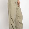 Women Sans Souci Pants | Pull Cord Nylon Cargo Pants