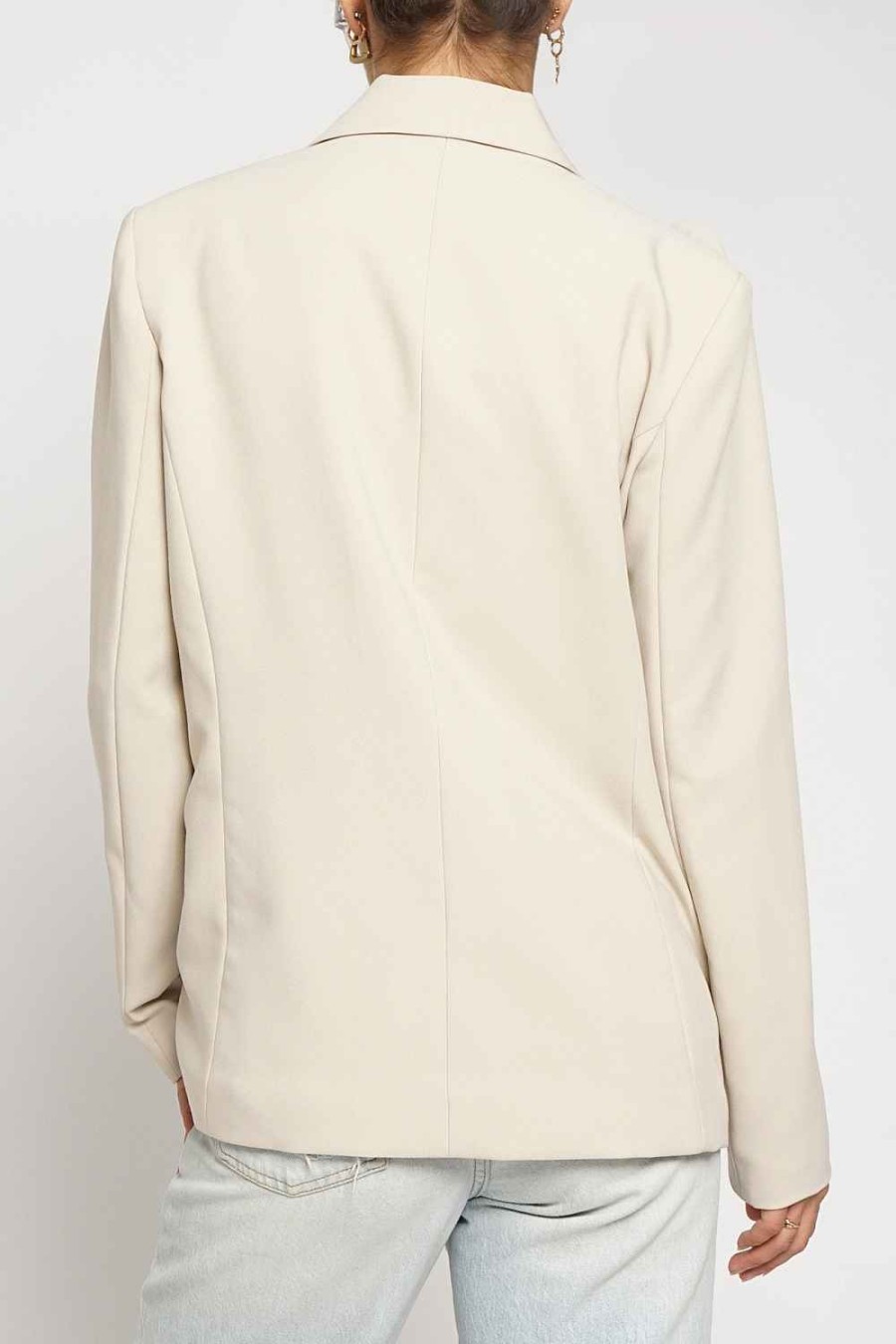 Women Sans Souci Jackets | Rosette Accent Blazer