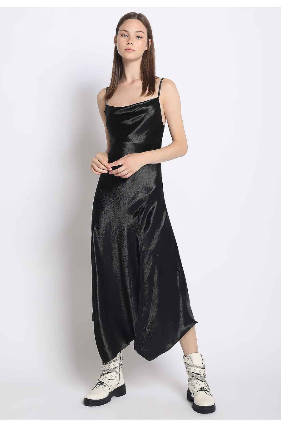 Women Sans Souci Maxi Dresses | Cowl-Neck Slip Dress