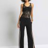 Women Sans Souci Bodysuits | Sleeveless Lace Bodysuit