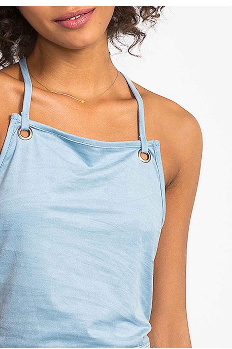 Women Sans Souci Crop Tops | Halter Neck Top