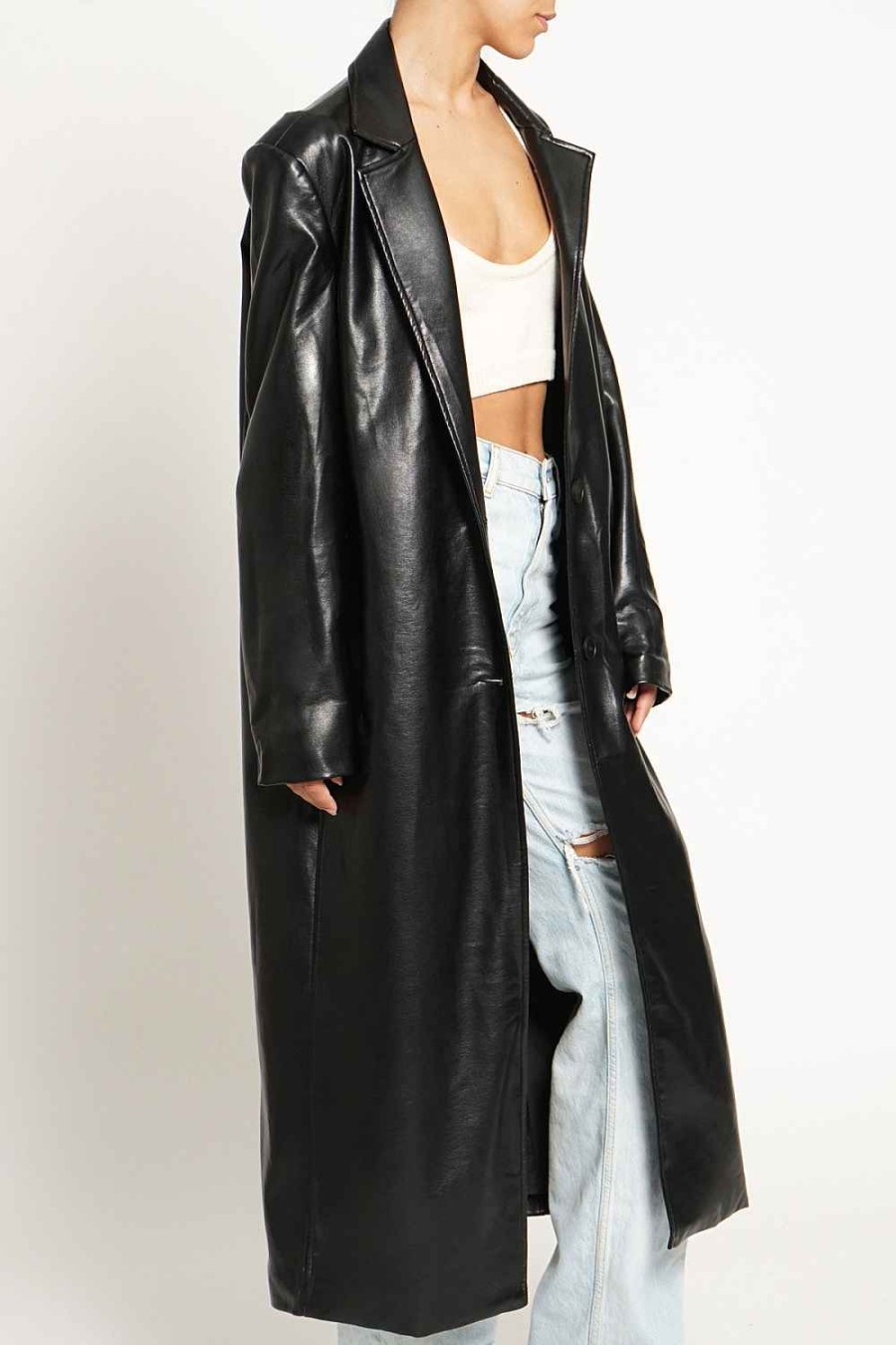 Women Sans Souci Coats | Long Pu Coat