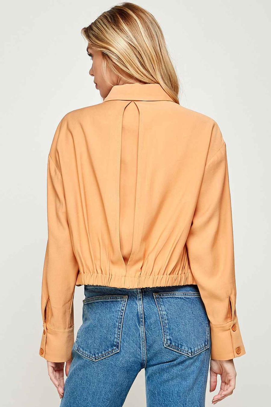 Women Sans Souci Jackets | Safari Jacket Orange Sherbert