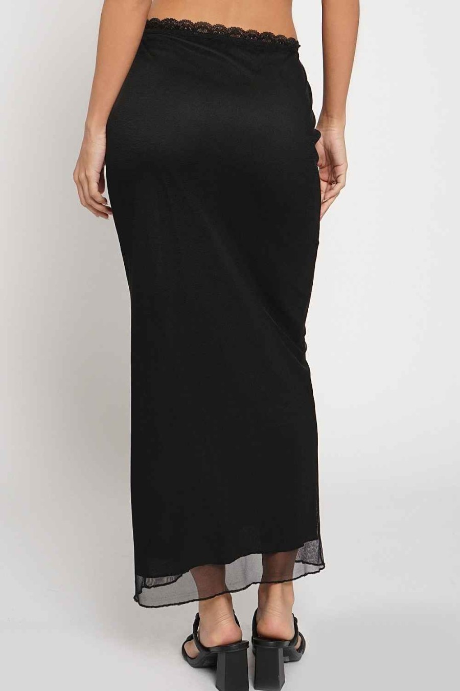 Women Sans Souci Skirts | Mesh Lined Maxi Skirt