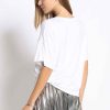 Women Sans Souci Shirts & T-Shirts | Embellished Detail Graphic Top