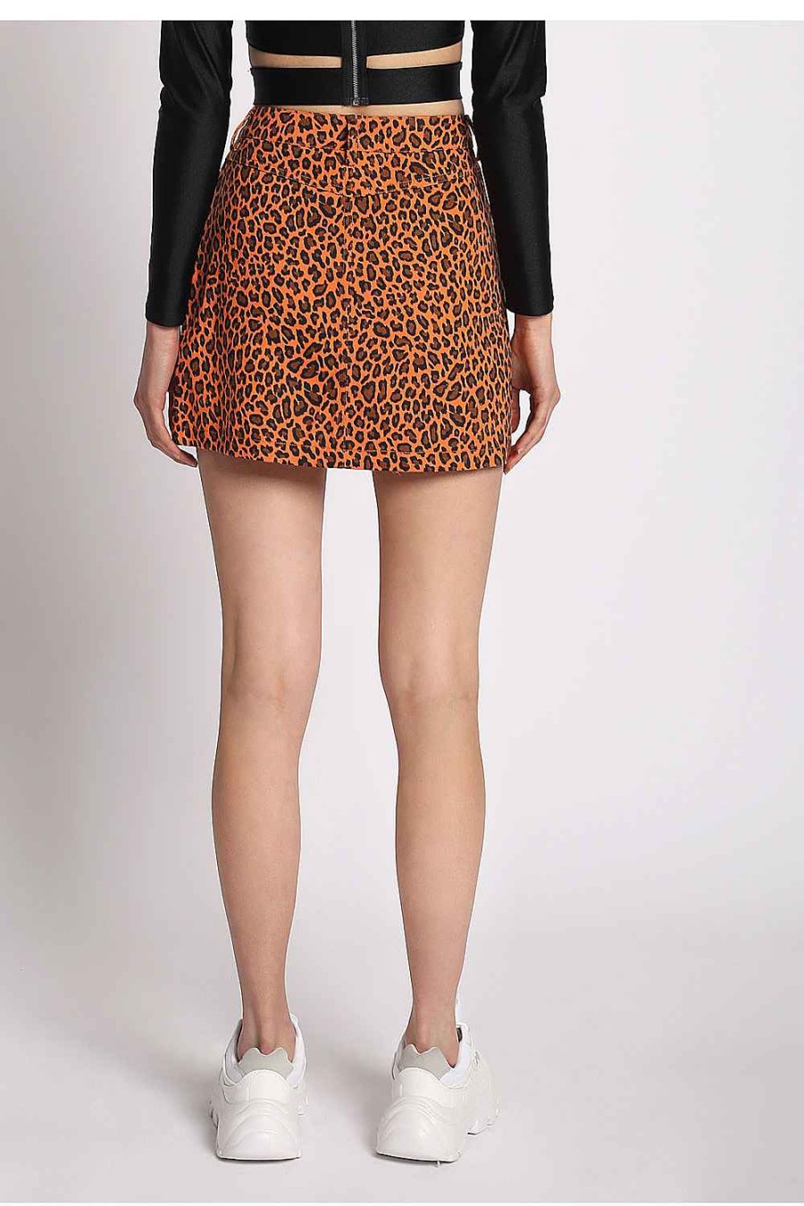 Women Sans Souci High-Waisted | Leopard Print Mini Skirt