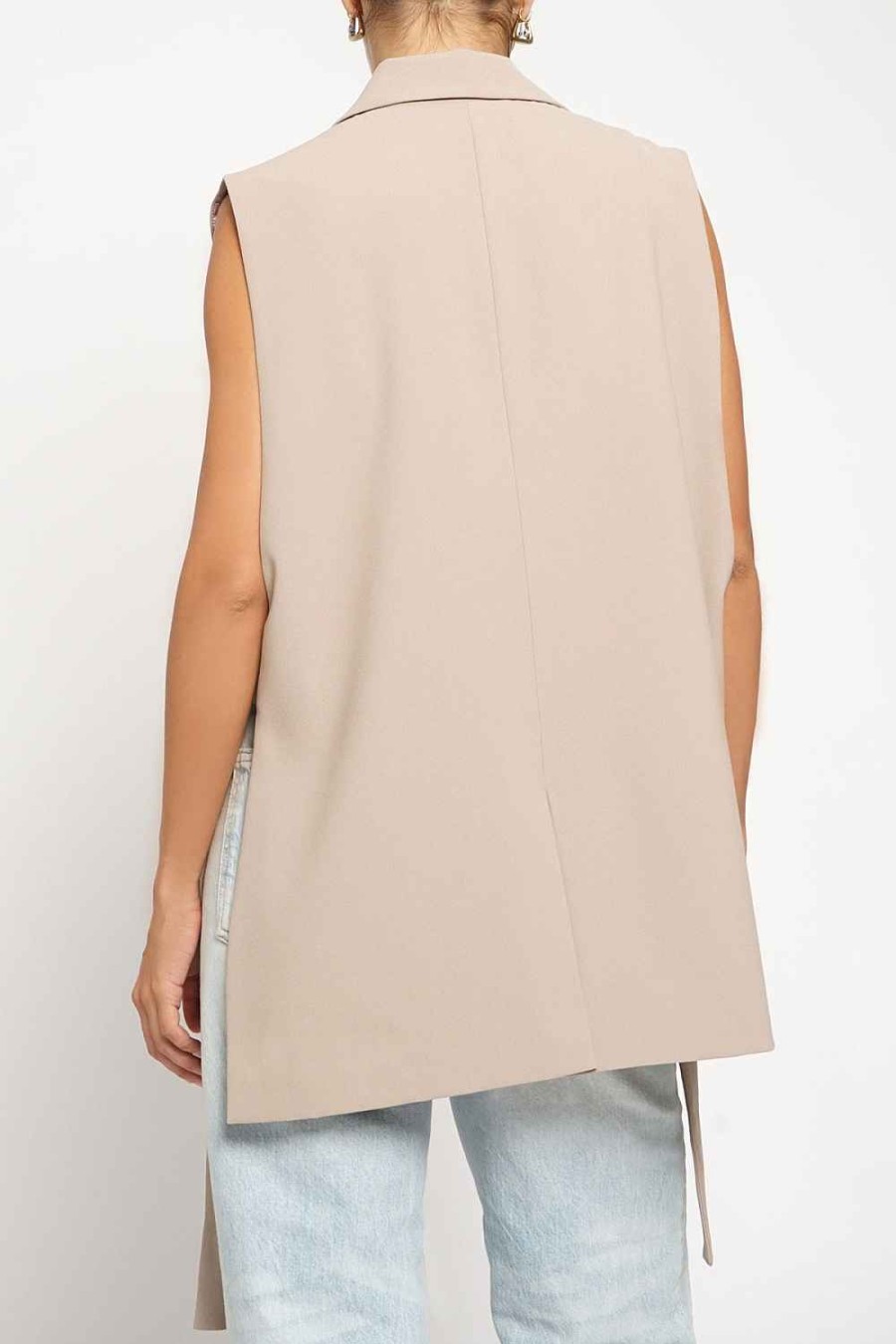 Women Sans Souci Vests | Open Side Long Vest