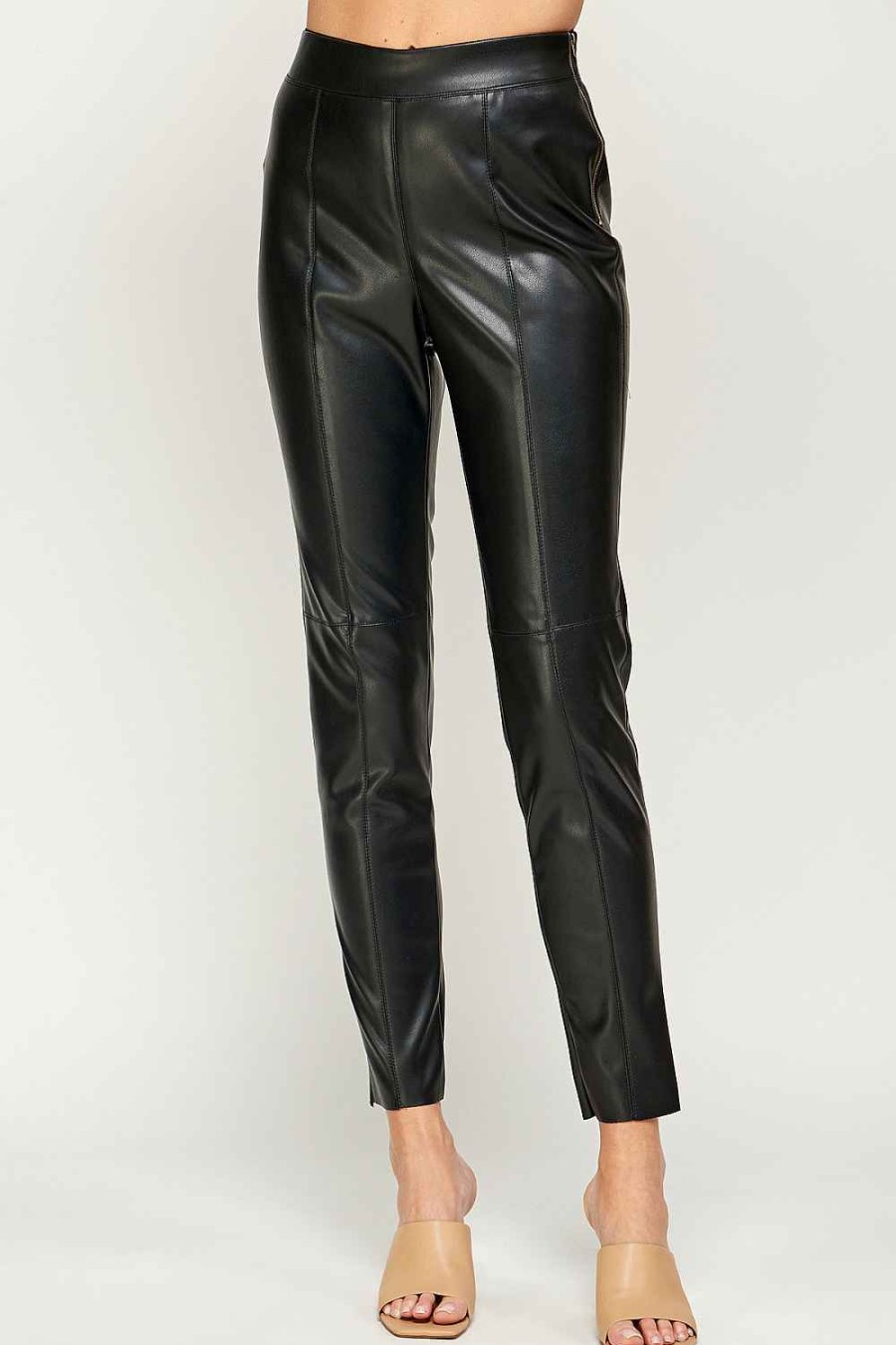 Women Sans Souci Pants | Tight Pu Pants