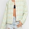 Women Sans Souci Jackets | Boucle Jacket With Binding