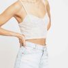 Women Sans Souci Crop Tops | Sparkly Sequins Bralette