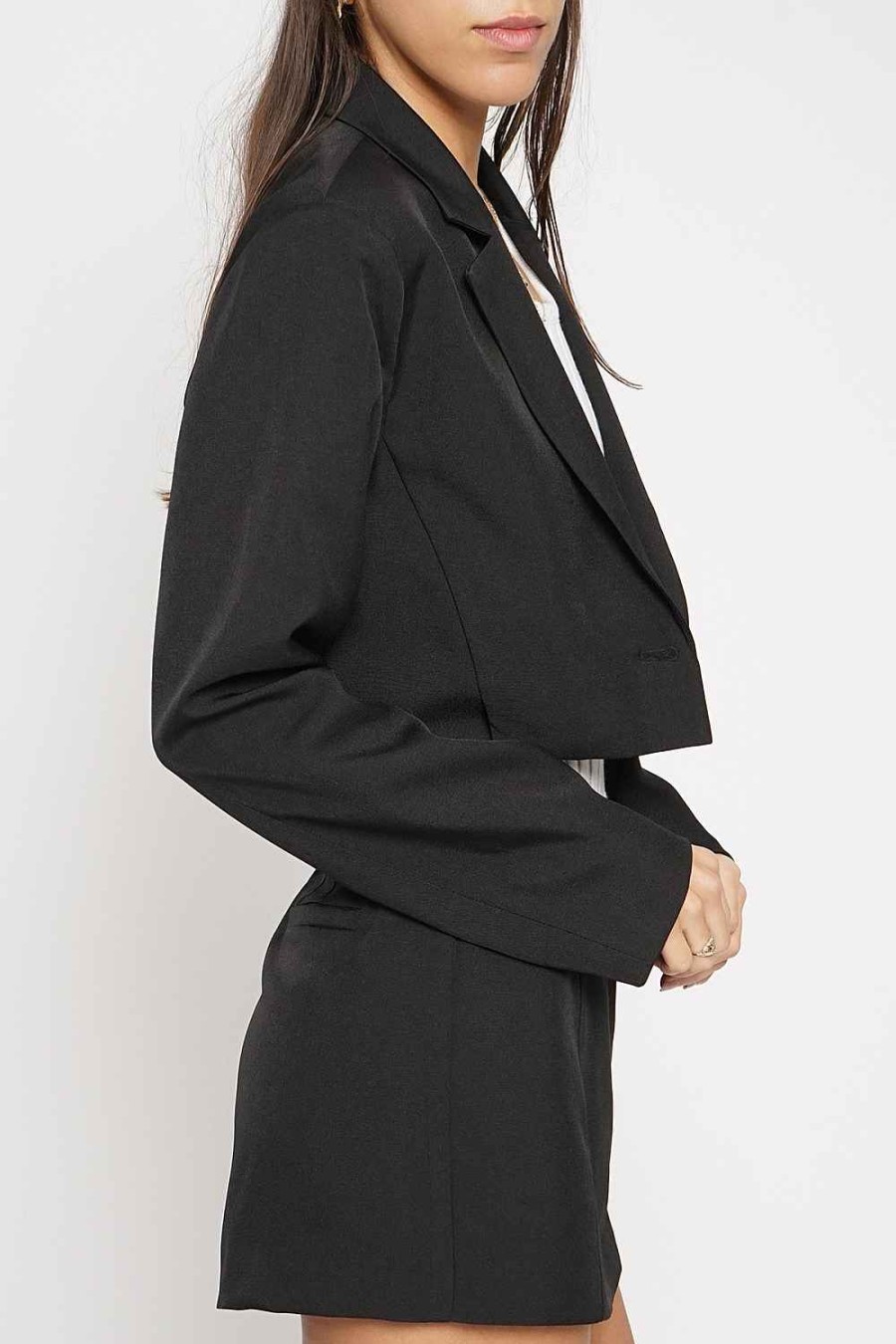 Women Sans Souci | Cropped Suit Blazer