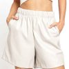 Women Sans Souci Shorts | Pu Pull On Shorts