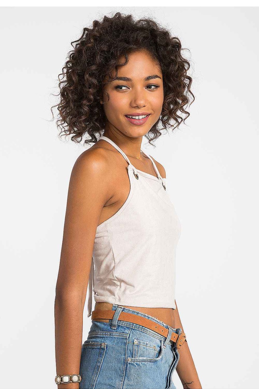 Women Sans Souci Tank Tops | Halter Neck Top