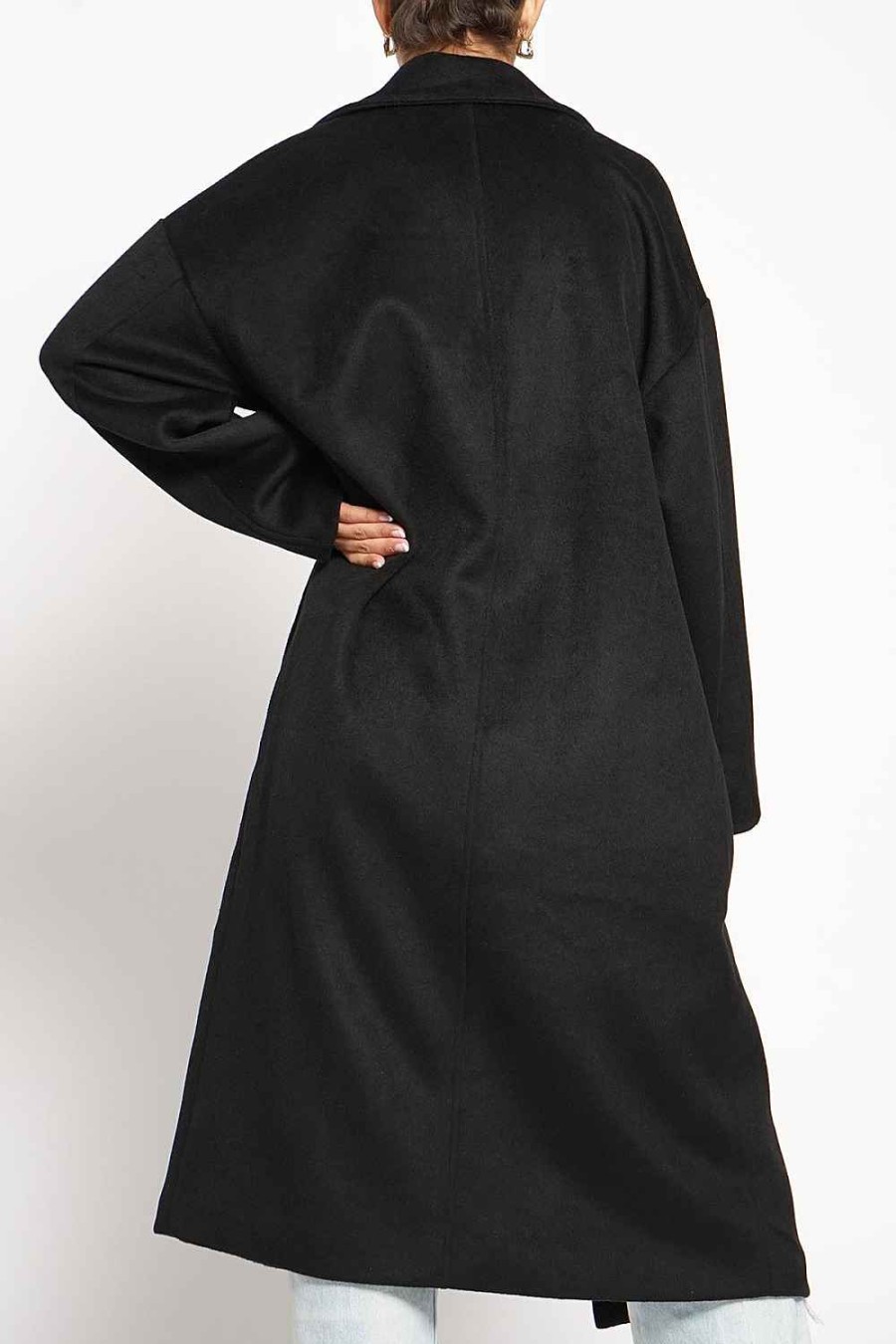 Women Sans Souci Coats | Oversized Wool Blend Coat