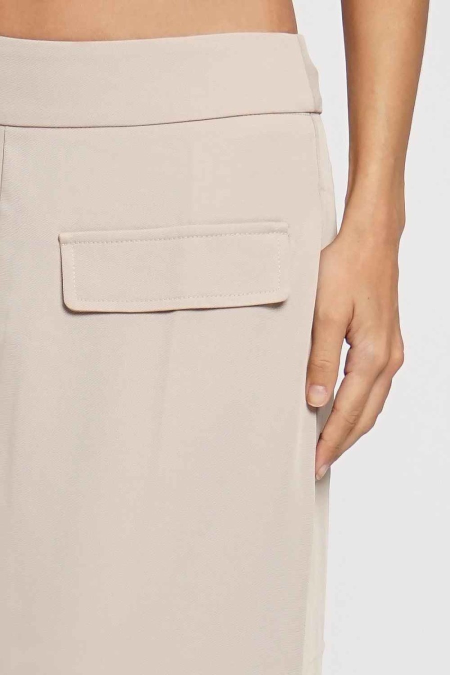 Women Sans Souci Skirts | Flap Pocket Maxi Skirt