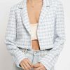 Women Sans Souci Jackets | Cropped Boucle Jacket